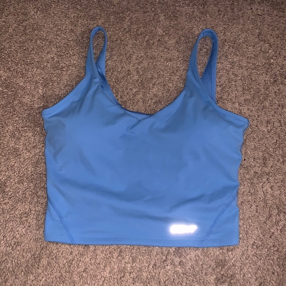ECHT Form Tank Top Azure Blue Size Medium - Picture 2 of 8